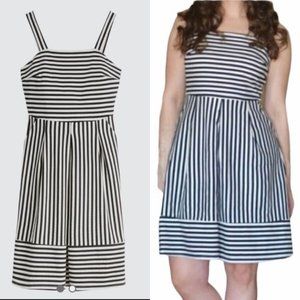 Brixon Ivy striped dress with pockets Size S
